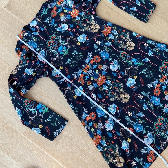 Zara Floral Mini Dress - Picture 7 of 9